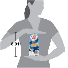 Nestle Coffee mate COFFEEMATE 35170BX French Vanilla Creamer.375oz, 50/Box
