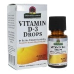 Nature\'s Answer Vitamin D-3 Drops 4000 IU 0.5 Fluid Ounce | Natural Immune Booster | Promotes Muscle and Bone Function | Supports Cardiovascular Health