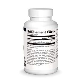 Source Naturals Omega-7 Sea Buckthorn Fruit Oil 120 Softgel