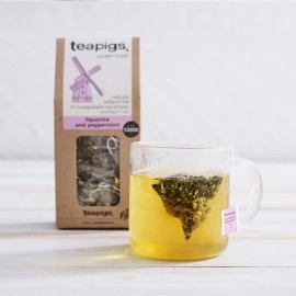 teapigs Liquorice and Peppermint Tea, 50 Count