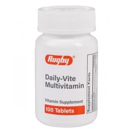 RUGBY LABORATORIES Daily-Vite 100 Tabs by - Pack of 2