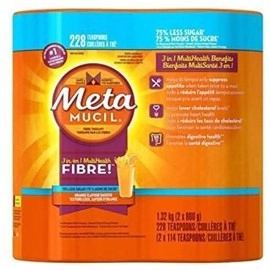 Metamucil, 4 In 1 Multihealth Fiber Powder, Orange Smooth, 1.9 Lbs (861 G)