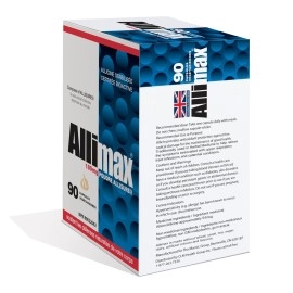 Allimax 180mg 90 Capsules. Supports Your Body\'s Immune Function Through Natural Allicin, a Potent Organosulphur Compound Extracted from Clean and Sustainable Spanish Grown Garlic.