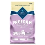 Blue Buffalo Freedom Grain Free Natural Indoor Kitten Dry Cat Food, Chicken 5-lb