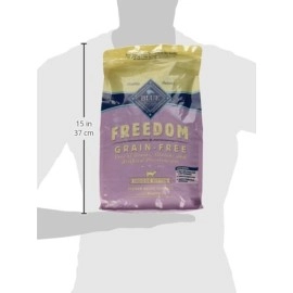Blue Buffalo Freedom Grain Free Natural Indoor Kitten Dry Cat Food, Chicken 5-lb