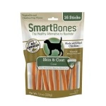 SmartBones Functional Sticks Skin & Coat 16Pk