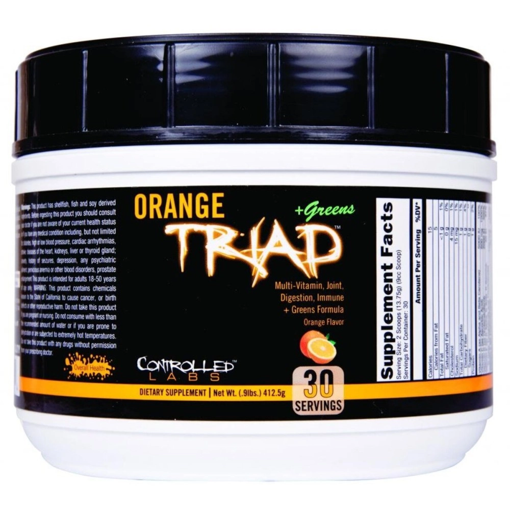 Controlled Labs Orange Triad, 0.9 Pound