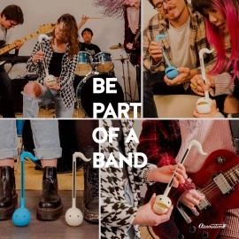 Otamatone English Edition, Japanese Electronic Musical Instrument Synthesizer by Cube/Maywa Denki, White