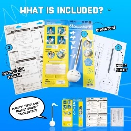 Otamatone English Edition, Japanese Electronic Musical Instrument Synthesizer by Cube/Maywa Denki, White