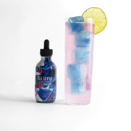 Wild Hibiscus B-Lure Colour Changing Unicorn Cocktails - 100% Natural Colour Changing Flower Extracts - Butterfly Pea Flower 100ml (3.4floz)