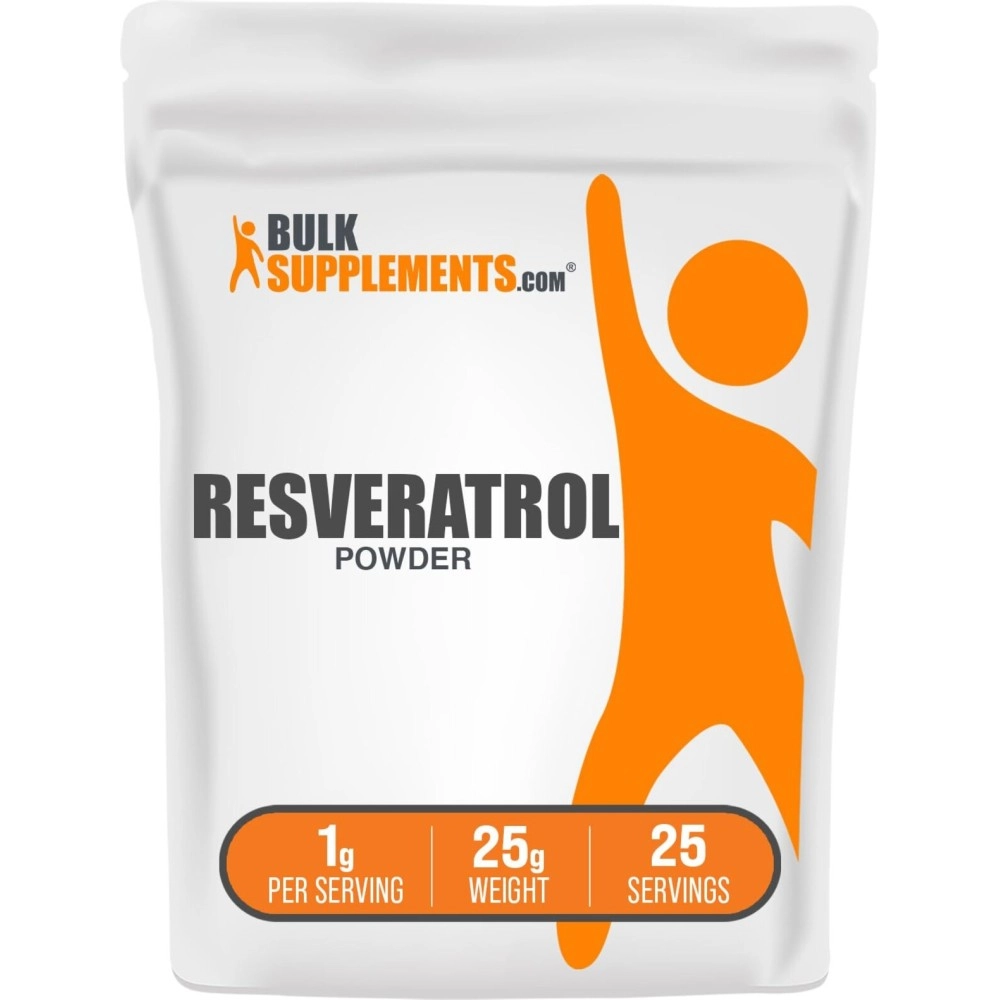 BulkSupplements Pure Resveratrol Powder (25 Grams)