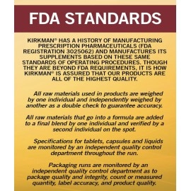 Kirkman Gluten-Free Tmg Hypoallergenic Vegetarian Capsules Trimethylglycine, 120 - 500 Mg