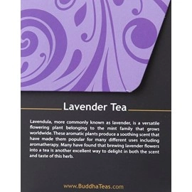 Buddha Teas Lavender Tea, 18 Count (Pack of 6)