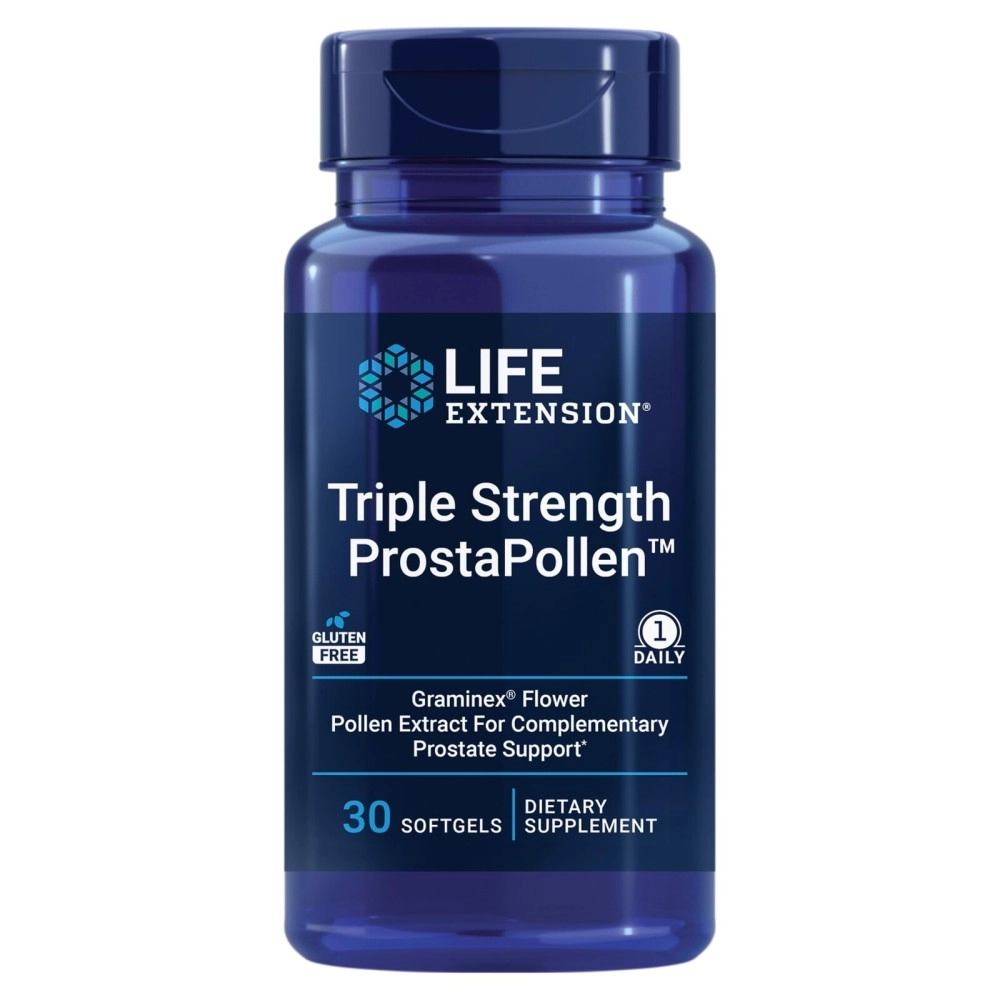 Life Extension Triple Strength ProstaPollen, 30 Softgels