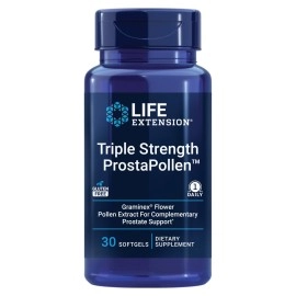 Life Extension Triple Strength ProstaPollen, 30 Softgels