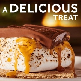 GHIRARDELLI Milk Chocolate Squares with Caramel Filling, 15.96 OZ Bag