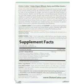 Gluten Cutter (Pack of 3) Healthy Digestives , Dietary Supplement, 30 Capsules Each
