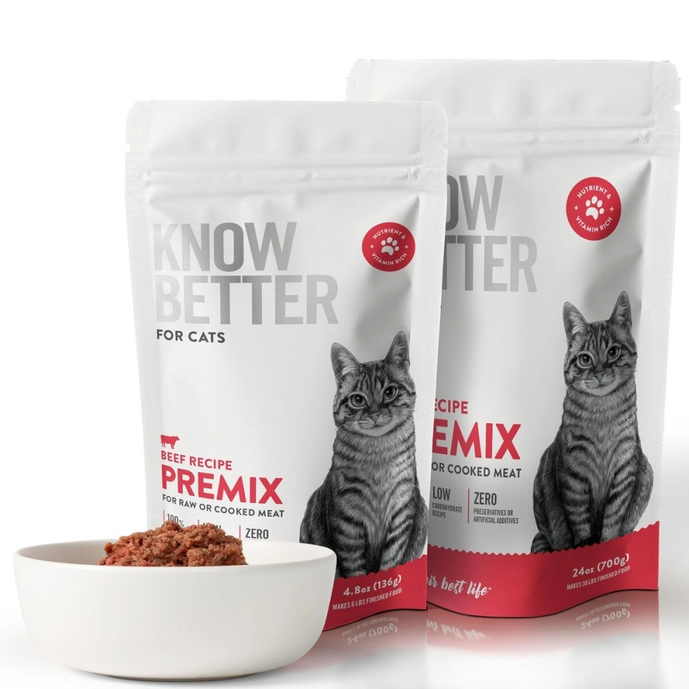 Know Better Pet Food for Cats - Beef Recipe - Previously n as in The Raw for Cats
