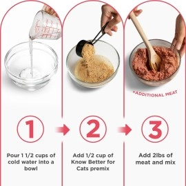 Know Better Pet Food for Cats - Beef Recipe - Previously n as in The Raw for Cats