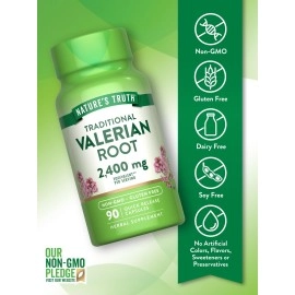 Nature\'s Truth Valerian Root 1200 mg Supplement, 90 Count