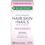 Nature\'s Bounty Optimal Solutions Hair, Skin & Nails Extra Strength, 150 Softgels