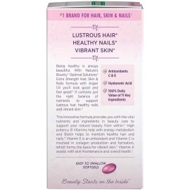 Nature\'s Bounty Optimal Solutions Hair, Skin & Nails Extra Strength, 150 Softgels