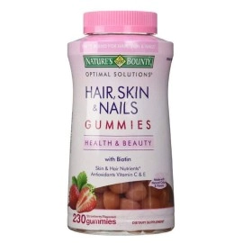 Nature\'s Bounty Hair Skin and Nails, (230 Gummies)