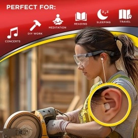 HEAROS Ultimate Softness Series Ear Plugs 28 Pair