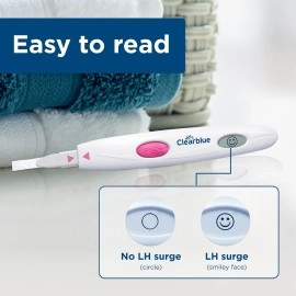 Clearblue Digital Ovulation Predictor Kit, featuring Ovulation Test with digital results, 10 Digital Ovulation Tests.