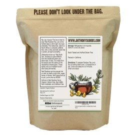 Anthony\'s Organic Red Rooibos Loose Leaf Tea, 1 lb, Gluten Free, Non GMO, Non Irradiated, Keto Friendly