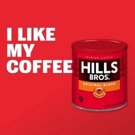 Hills Bros Coffee, Original Blend Medium Roast Ground, 30.5 Ounce