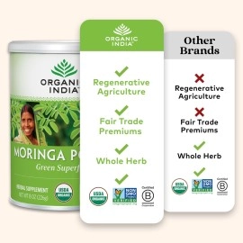 Organic India Moringa Powder - 8 oz