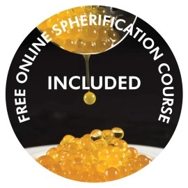 Modernist Pantry Pure Sodium Alginate (Molecular Gastronomy)  Non-GMO Vegan OU Kosher Certified- 100g/4oz