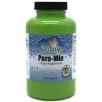 Daily Manufacturing Daily\'s Para-Min (Black Walnut Hull, Fumaric Acid, Ginger Root, Wormwood Herb, Diatomaceous Earth, Cayenne Fruit & Garlic Bulb, 180 Vegetarian Capsules)