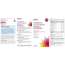 GNC Women\'s Ultra Mega Energy & Metabolism Tr