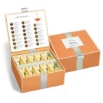 Tea Forte Chest Herbal Assortment with 40 Handcrafted Pyramid Infusers - Chamomile, Chai, Mint and more
