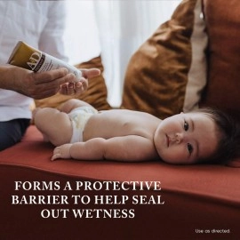 A+D Original Diaper Rash Ointment, Baby Skin Protectant With Lanolin and Petrolatum, Seals Out Wetness, Helps Prevent Diaper Rash, 4 Ounce Tube (Pack of 4), Packaging May Vary