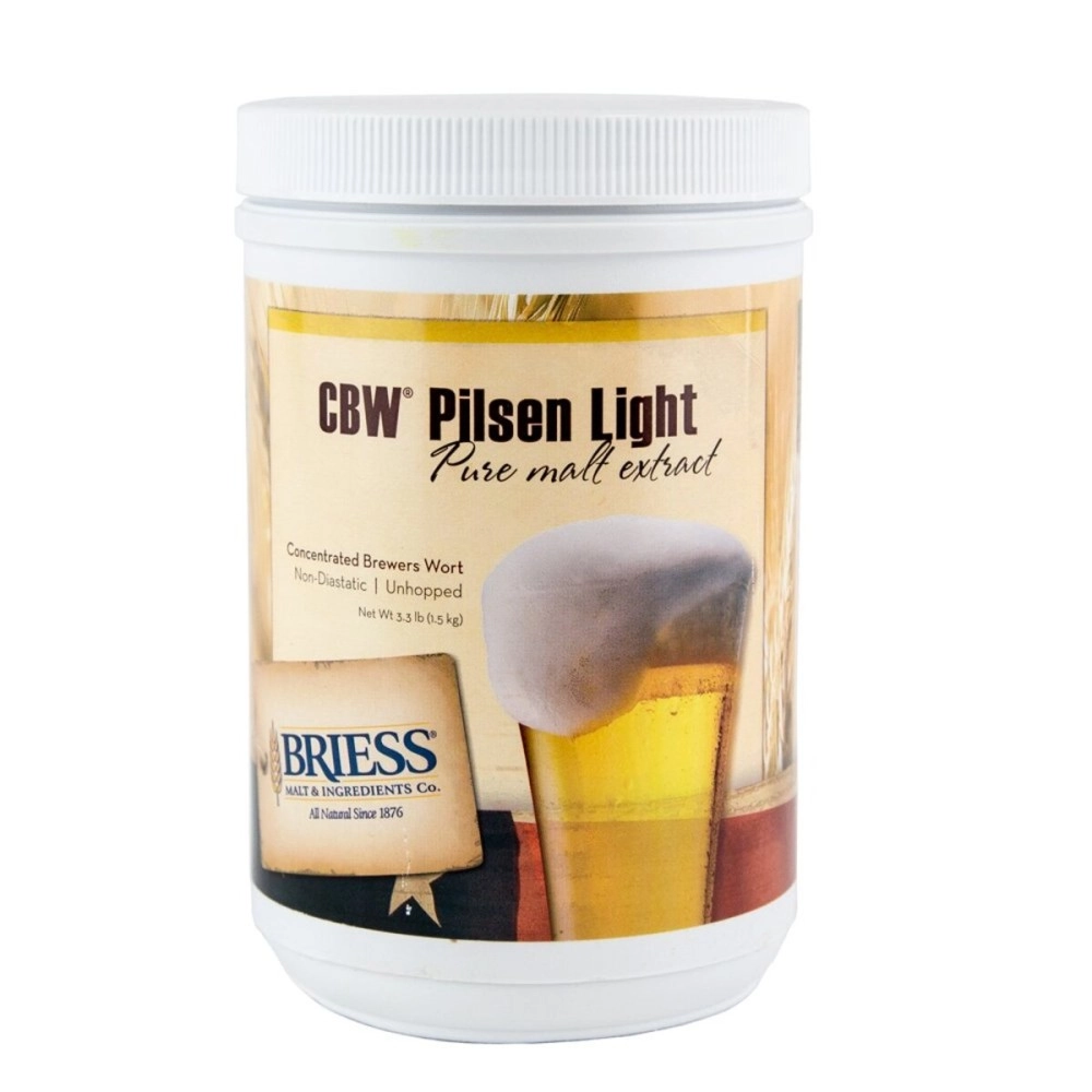 Briess Pilsen Light Malt Extract, 3.3lb