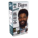 Bigen Men\'s Ez Color M4 Dark Brown Kit