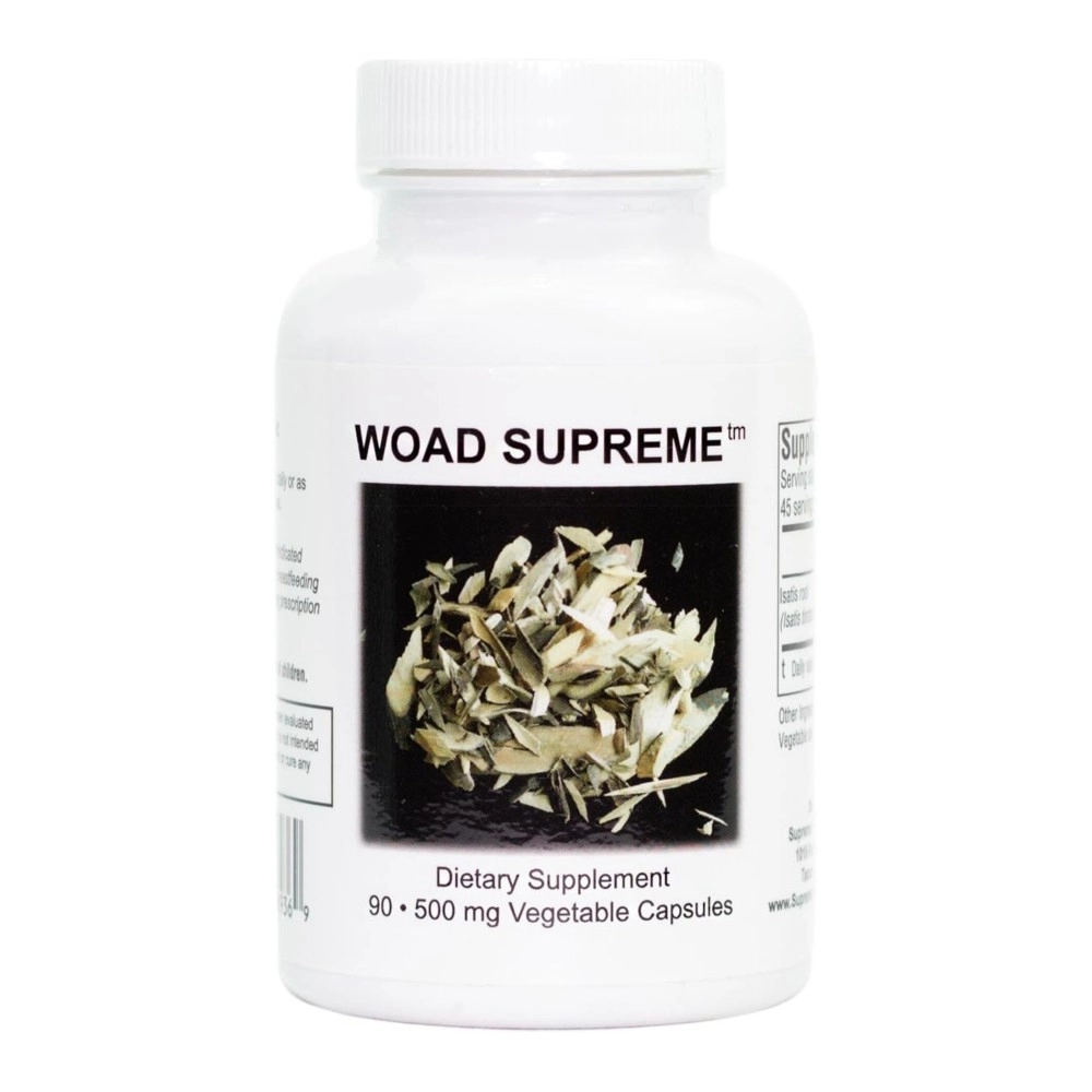Supreme Nutrition Products Woad, 90 Pure Isatis Root Vegetarian Capsules