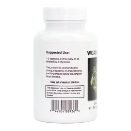 Supreme Nutrition Products Woad, 90 Pure Isatis Root Vegetarian Capsules