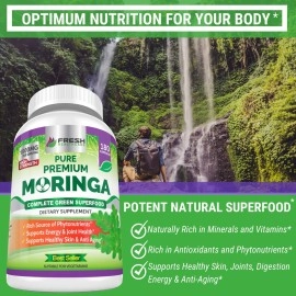 FRESH HEALTHCARE Moringa Oleifera -180 Capsules
