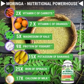 FRESH HEALTHCARE Moringa Oleifera -180 Capsules