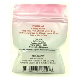 TRB RC 7x11x3mm (10) Precision Ball Bearings ABEC 3 Rubber Sealed