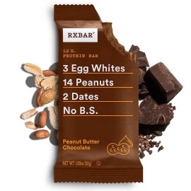 RXBAR Protein Bar, 1.83oz (Pack of 12), High Protein Snack, Gluten Free
