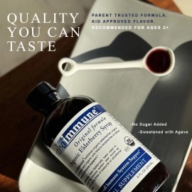 Maine Medicinals Anthoimmune Organic Elderberry Syrup 8 ounces