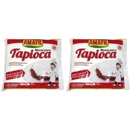 Amafil Flour 500g 17.6oz Massa Para Pack, Tapioca,..