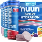 Nuun - Active Effervescent Electrolyte Supplement Multi-Pack Mixed Flavors 4 170293