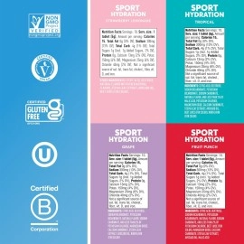 Nuun - Active Effervescent Electrolyte Supplement Multi-Pack Mixed Flavors 4 170293