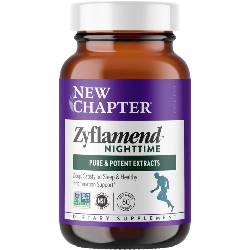 New Chapter Zyflamend Nighttime - 60 Vegetarian Capsules 53827